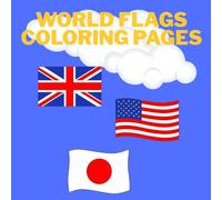 World Flags Coloring Pages: Educational coloring page with Flags