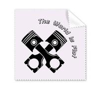 World Flat Piston Engine Art Deco regalo de moda paño de limpieza de pantalla de teléfono limpiador de gafas 5 piezas