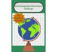 World Geography Word Search Challenge: Word Searches with Easy to Read Print about World Geography, Traveling, Countries and More | 6x9 inches, 114 ... Gift for Vacations, Holidays and Free Times