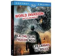 World Invasion: Battle Los Angeles + La chute du faucon noir + Les larmes du soleil [Francia] [Blu-ray]