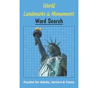 World Landmarks & Monuments Word Search: Educational, Challenging & Fun! | 6x9 inches, 50+ Puzzles |