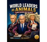 World Leaders as Animals: An Adult Coloring Book Featuring Funny Animal Versions of Famous World Leaders