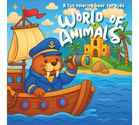 World of animals: A fun coloring book for kids