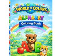 World of colors: Alphabet coloring book
