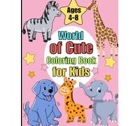 World of Cute Animals Coloring Book for Kids Ages 4-8: 50 Animals Coloring Book & Fun Facts for Kids" is not just any coloring book; it's a vibrant ... creativity and curiosity in young minds