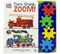 Eric Carle Turn Crank Zoom Go Go Gear Book: A Stem Gear Book (World of Eric Carle)