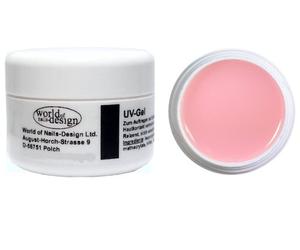 World of Nails-Design BasicLine - Gel UV, color rosa lechoso, 30 ml, efecto Babyboomer