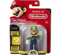 World of Nintendo - Super Mario - Luigi - Figura Articulada 10 cm - RARO - NUEVO