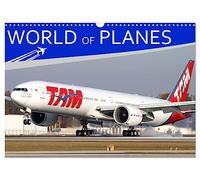 World of Planes (Wall Calendar 2027 DIN A3 landscape), CALVENDO 12 Month Wall Calendar: This calendar contains stunning aircraft photos in many interesting light situations and perspectives.