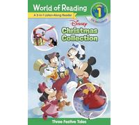 World of Reading: Disney Christmas Collection 3-in-1 Listen-Along Reader-Level 1: 3 Festive Tales with CD!