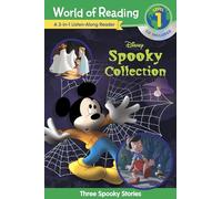 World of Reading: Disney's Spooky Collection 3-in-1 Listen-Along Reader-Level 1 Reader: 3 Scary Stories with CD!