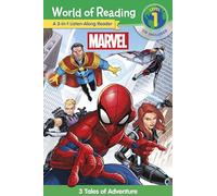 World of Reading: Marvel 3-in-1 Listen-Along Reader-World of Reading Level 1: 3 Tales of Adventure with CD!