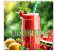 World of smoothies (Calendar 2026 12" x 24" / 30 x 60 cm (abierto)) CALVENDO 12 Month Wall Calendar
