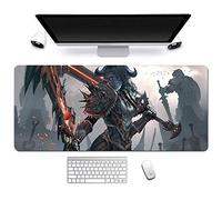 World of Warcraft Anime Alfombrillas de Ratón - Gaming Mousepad 900x400mm, 3mm Base de Goma Antideslizante, Superfície con Textura Especial, Compatible con ratón láser y óptico, para PC y Laptop ,S