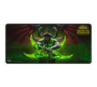 World of Warcraft Burning Crusade Illidan Alfombrilla de ratón XL 90 cm | Licencia oficial, base de goma antideslizante, repelente al agua, edición limitada, superficie profesional para videojuegos