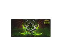 World of Warcraft Burning Crusade Illidan Alfombrilla de ratón XL 90 cm | Licencia oficial, base de goma antideslizante, repelente al agua, edición limitada, superficie profesional para videojuegos