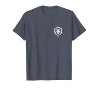 World of Warcraft Horda Symbol Classic Gaming Wow 2024-4832 Camiseta, Hombre, Azul Jaspeado, L