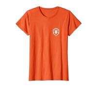 World of Warcraft Horda Symbol Classic Gaming Wow 2024-4832 Camiseta, Mujer, Naranja, L