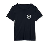 World of Warcraft Horda Symbol Classic Gaming Wow 2024-4832 Camiseta, Mujer Tallas Grandes, Negro, 1XL Grande