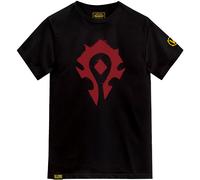 World of warcraft horde classic t-shirt, color: black, size: s