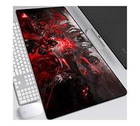 World of Warcraft XXL Anime Alfombrilla para ratón 900 x 400 mm - Speed Gaming Mousepad - Mouse Pad para Ordenador - 3mm Goma Antideslizante, para Gamers Ordenador, PC y Laptop, D