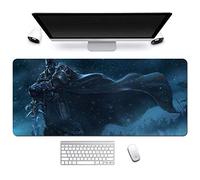 World of Warcraft XXL Anime Alfombrilla para ratón 900 x 400 mm - Speed Gaming Mousepad - Mouse Pad para Ordenador - 3mm Goma Antideslizante, para Gamers Ordenador, PC y Laptop, I