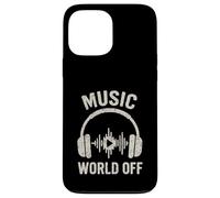 World Off Funny Music Lover Beat Makers Productor Musical Hombres Carcasa para iPhone 13 Pro MAX