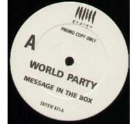 WORLD PARTY - MESSAGE IN THE BOX 12 INCH (12" VINYL SINGLE) UK ENSIGN 1990