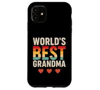 World’s Best Grandma Retro Vintage Carcasa para iPhone 11