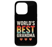 World’s Best Grandma Retro Vintage Carcasa para iPhone 13 Pro