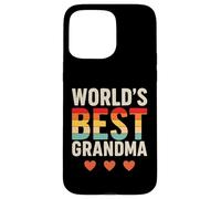 World’s Best Grandma Retro Vintage Carcasa para iPhone 15 Pro MAX