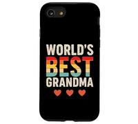 World’s Best Grandma Retro Vintage Carcasa para iPhone SE (2020) / 7/8