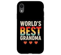 World’s Best Grandma Retro Vintage Carcasa para iPhone XR