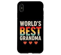 World’s Best Grandma Retro Vintage Carcasa para iPhone XS MAX