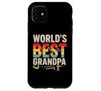 World’s Best Grandpa Retro Tools Father’s Day Carcasa para iPhone 11