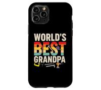 World’s Best Grandpa Retro Tools Father’s Day Carcasa para iPhone 11 Pro