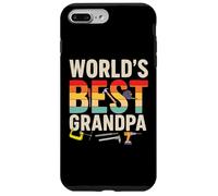 World’s Best Grandpa Retro Tools Father’s Day Carcasa para iPhone 7 Plus/8 Plus
