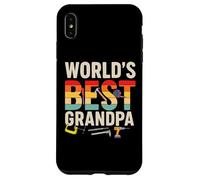 World’s Best Grandpa Retro Tools Father’s Day Carcasa para iPhone XS MAX