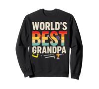 World’s Best Grandpa Retro Tools Father’s Day Sudadera