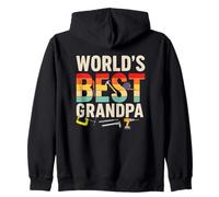 World’s Best Grandpa Retro Tools Father’s Day Sudadera con Capucha