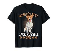 World´s Best Jack Russell Terrier Dad, dueño de perro divertido para hombre Camiseta