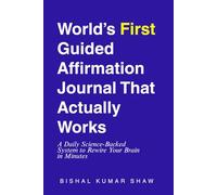 World’s First Guided Affirmation Journal That Actually Works: A Daily Science-Backed System to Rewire Your Brain in Minutes