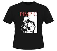 World Star Hiphop Pimp C UGK Underground Kingz Hip Hop Rap Unisex 100% Cotton Short-Sleeve T-Shirts Black S