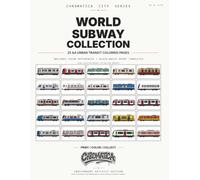 World Subway Coloring Book: A Graffiti-Inspired Subway & Metro Train Coloring Book with 25 City Illustrations for Street-Art and Transit Lovers