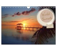 World sunsets (Wall Calendar 2026 DIN A4 landscape), CALVENDO 12 Month Wall Calendar: The beauty of sunsets from around the world