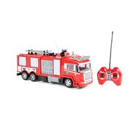 World Tech Toys 34980 - Camión de Bombero teledirigido, Color Rojo