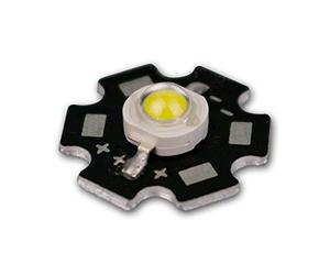 world-trading-net - 5 Chips LED de Alta Potencia 3W, Blanco Neutro, 220lm, Chip de Alta Potencia en Placa de Circuito en Estrella