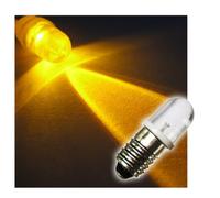 world-trading-net - Bombilla LED de rosca E10, amarilla, 12V DC