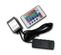 world-trading-net - Controlador de LEDs RGB IR-FB, 9er zócalo, 12V/6A