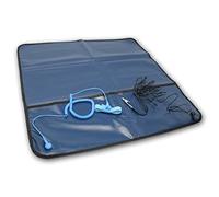 world-trading-net - ESD mobile service set, 60x60cm, antiestático, resistente al calor, bolsa de transporte, muñequera y cable de puesta a tierra, resistencia a puesta a tierra y fugas máx. 1000MOhm